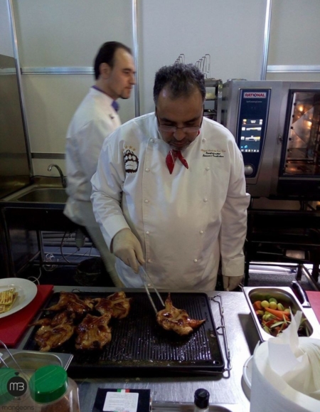 Chef Mahjoub AOUIDET, alias "Evan CARLO" aux fourneaux