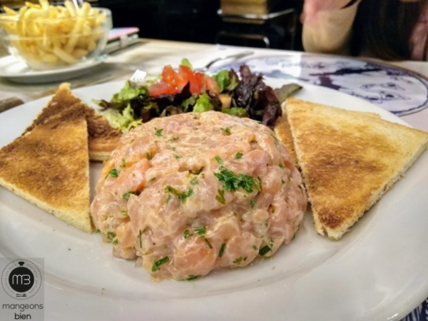 Tartare de saumon