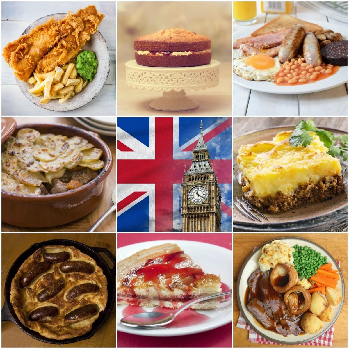 Au Pays De Sa Majest La Cuisine Traditionnelle So British N A Plus ...