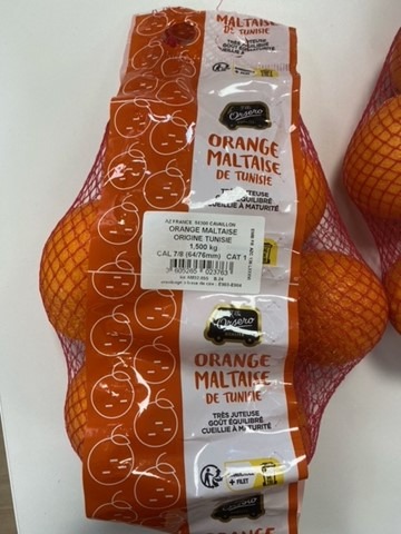 orange maltaise de Tunisie